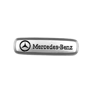 Mercedes Aluminium Emblem für Fußmatten (1 Stk)