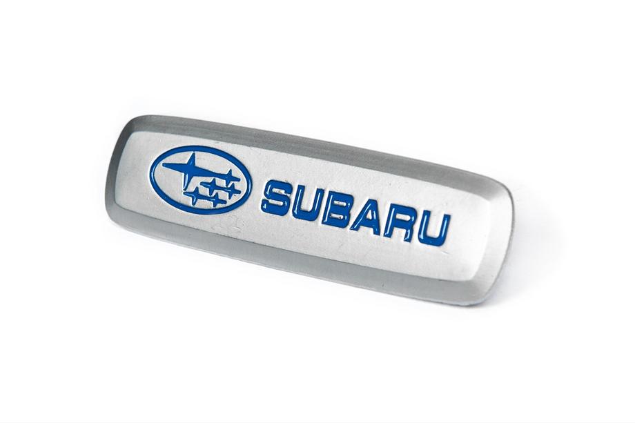 Subaru Aluminium Emblem für Fußmatten (1 Stk) Image