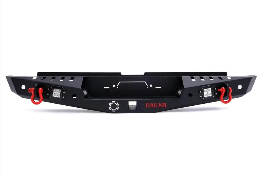 Nissan Navara 2006-2015 Verstossene Heckstossstange Dakar V1 Image