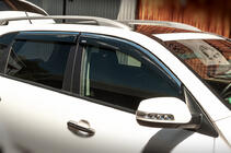 Kia Sorento II XM 2009-2014 Windabweiser mit Chromleiste (4 Stk, Niken) Foto 1