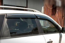 Kia Sorento II XM 2009-2014 Windabweiser mit Chromleiste (4 Stk, Niken) Foto 2
