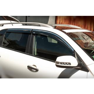 Windabweiser mit Chromleiste (4 Stk, Niken) Kia Sorento II XM 2009-2014 Foto 1