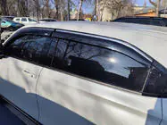 Honda HR-V 2021- Windabweiser mit Chromleiste (4 Stk, Niken) Foto 5