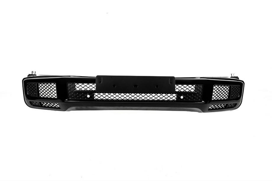 Mercedes G class W463 2018-2024 Frontstoßstange (Schwarz, Original) Foto 1