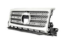 Mercedes G сlass W463 2018-2024 Kühlergrill (Weiß, Original) Foto 3