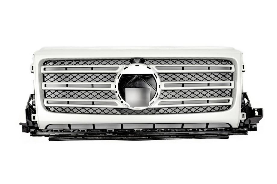 Mercedes G сlass W463 2018-2024 Kühlergrill (Weiß, Original) Image