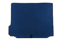 BMW X5 E70 2007-2013 Kofferraummatte EVA Blau Foto 1