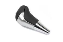 Toyota Land Cruiser Prado 150 2009-2023 Schaltknauf (Schwarzes Leder + Grau) Foto 4