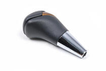 Toyota Land Cruiser Prado 150 2009-2023 Schaltknauf (Schwarzes Leder + Helles Holz) Foto 2