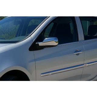 Fensterrahmen Zierleisten Edelstahl Aussen (4 Stk) Renault Clio III 2005-2012 Foto 1