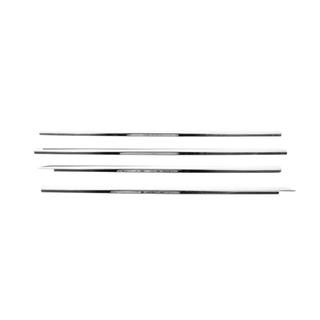 Fensterrahmen Zierleisten Edelstahl Aussen (4 Stk) Renault Clio III 2005-2012 Foto 2