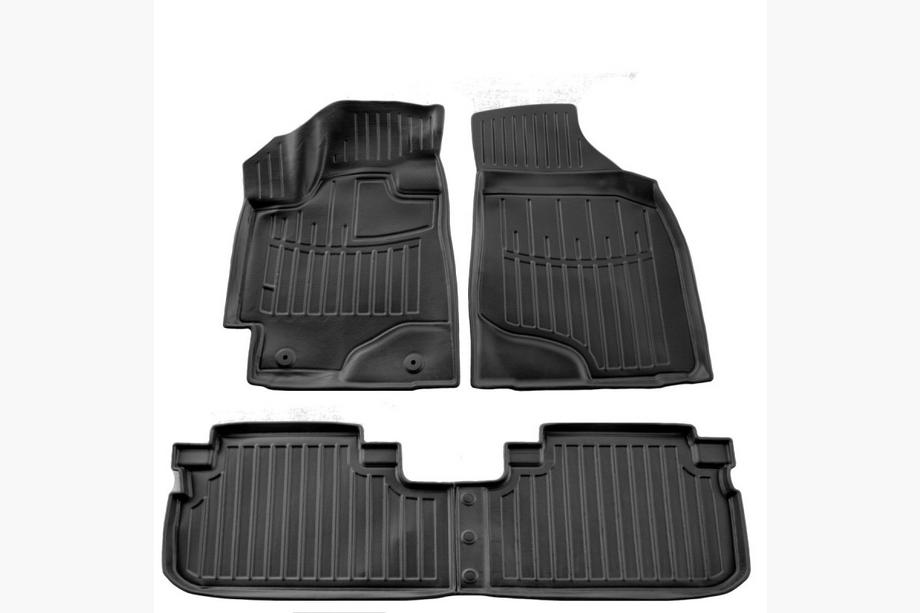 Toyota Highlander 2008-2013 Stingray 3D Gummimatten (4 Stk) Image