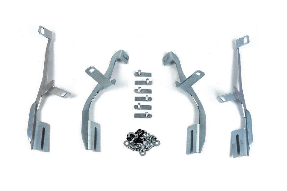 Hyundai Santa Fe 2 2006-2012 Halterungen für Seitenschweller Foto 1