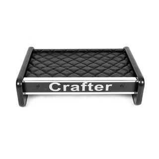 Ablagebrett für Armaturenbrett (Schwarz mit schwarzer Naht) Volkswagen Crafter 2016- Foto 1