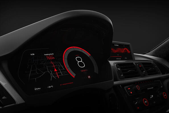 Digitales Armaturenbrett in einem alten Auto: Ist das möglich?