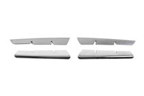 Renault Megane II 2004-2009 Chrom Kühlergrill Blenden (Modell 2006↗, 4 Stk, Edelstahl) Carmos - Türkischer Edelstahl Foto 2