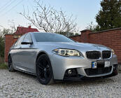 BMW 5 Series F10/F11 2010–2016 Frontspoiler DPT Lip V-1 (für M-Performance, Schwarz Glanz) Foto 1