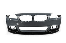 BMW 5 Series F10/F11 2010–2016 Frontspoiler DPT Lip V-1 (für M-Performance, Schwarz Glanz) Foto 7