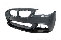 BMW 5 Series F10/F11 2010–2016 Frontspoiler DPT Lip V-1 (für M-Performance, Schwarz Glanz) Foto 10