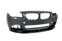 BMW 5 Series F10/F11 2010–2016 Frontspoiler DPT Lip V-1 (für M-Performance, Schwarz Glanz) Foto 11