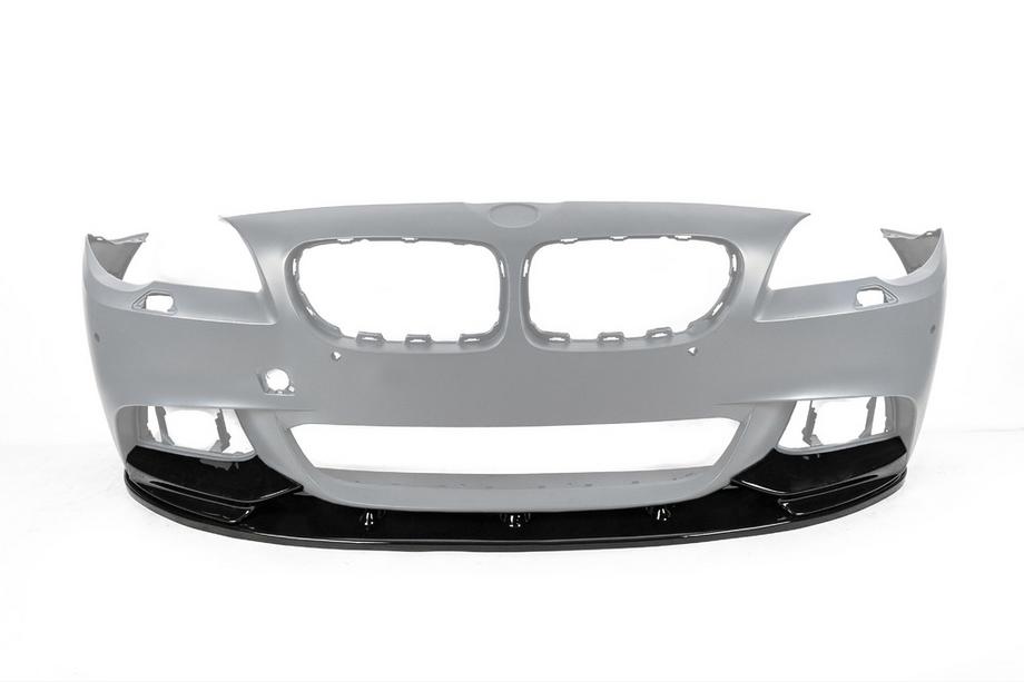 BMW 5 Series F10/F11 2010–2016 Frontspoiler DPT Lip V-2 (für M-Performance, Schwarz Glanz) Foto 3