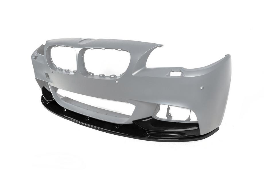 BMW 5 Series F10/F11 2010–2016 Frontspoiler DPT Lip V-2 (für M-Performance, Schwarz Glanz) Foto 9