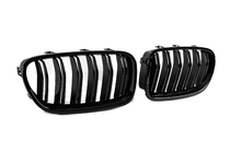 BMW 5 Series F10/F11 2010–2016 Nieren M-Look (Schwarz Glanz) Foto 4