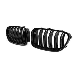 Nieren M-Look (Schwarz Glanz) BMW 5 Series F10/F11 2010–2016 Foto 3