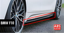 BMW 5 Series F10/F11 2010–2016 Seitenschweller DPT V-2 (für M-Sport/M5 Schweller, Schwarz Glanz) Foto 1