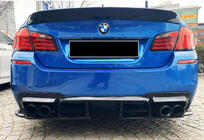 BMW 5 Series F10/F11 2010–2016 Heckdiffusor DPT V-1 (für M-Performance, Schwarz Glanz) Foto 5