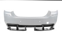 BMW 5 Series F10/F11 2010–2016 Heckdiffusor DPT V-1 (für M-Performance, Schwarz Glanz) Foto 4