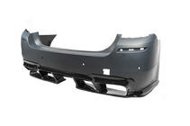 BMW 5 Series F10/F11 2010–2016 Heckdiffusor DPT V-1 (für M-Performance, Schwarz Glanz) Foto 13