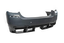 BMW 5 Series F10/F11 2010–2016 Heckdiffusor DPT V-1 (für M-Performance, Schwarz Glanz) Foto 15