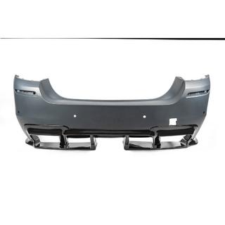 Heckdiffusor DPT V-1 (für M-Performance, Schwarz Glanz) BMW 5 Series F10/F11 2010–2016 Foto 3