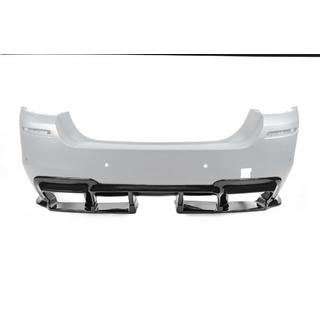 Heckdiffusor DPT V-1 (für M-Performance, Schwarz Glanz) BMW 5 Series F10/F11 2010–2016 Foto 4