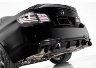 BMW 5 Series F10/F11 2010–2016 Heckdiffusor DPT V-2 (für M-Performance, Schwarz Glanz) Foto 3