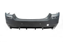 BMW 5 Series F10/F11 2010–2016 Heckdiffusor DPT V-2 (für M-Performance, Schwarz Glanz) Foto 15
