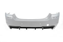 BMW 5 Series F10/F11 2010–2016 Heckdiffusor DPT V-2 (für M-Performance, Schwarz Glanz) Foto 11