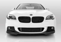 BMW 5 Series F10/F11 2010–2016 Frontspoiler DPT Lip V-3 (Für M-Performance, Schwarz Glanz) Foto 5