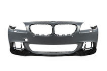 BMW 5 Series F10/F11 2010–2016 Frontspoiler DPT Lip V-3 (Für M-Performance, Schwarz Glanz) Foto 8