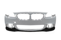 BMW 5 Series F10/F11 2010–2016 Frontspoiler DPT Lip V-3 (Für M-Performance, Schwarz Glanz) Foto 2