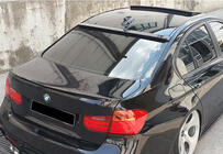 BMW 3 Series F30/F31 2012-2019 Heckspoiler DPT (für F30/F80, Schwarz Glanz) Foto 1