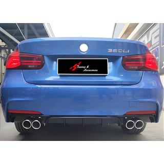 Heckdiffusor DPT V-2 (für M Performance, Schwarz Glanz) BMW 3 Series F30/F31 2012-2019 Foto 1