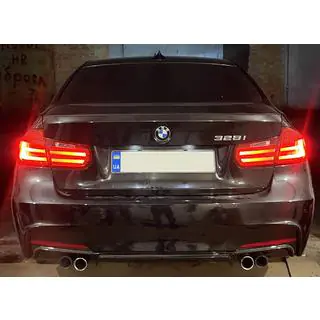 Heckdiffusor DPT V-3 (für M Performance, Schwarz Glanz) Foto 3