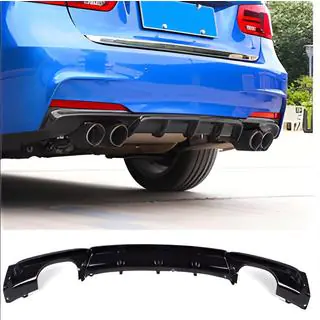 Heckdiffusor DPT V-3 (für M Performance, Schwarz Glanz) Foto 4