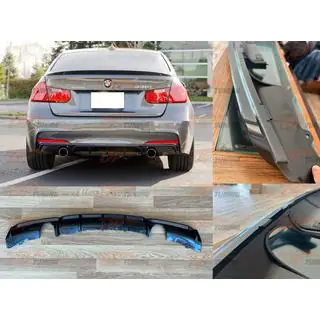 Heckdiffusor DPT V-4 (für M Performance, Schwarz Glanz) Foto 4