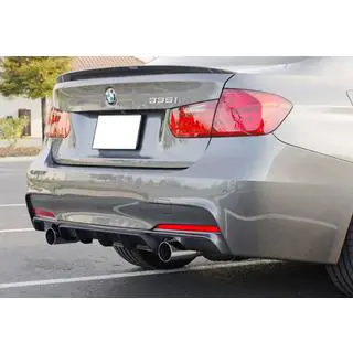 Heckdiffusor DPT V-4 (für M Performance, Schwarz Glanz) Foto 1