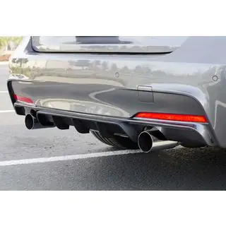 Heckdiffusor DPT V-4 (für M Performance, Schwarz Glanz) Foto 3
