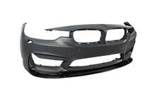 BMW 3 Series F30/F31 2012-2019 Frontspoiler DPT Lip V-1 (Für M3, Schwarz Glanz) Foto 13