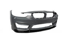 BMW 3 Series F30/F31 2012-2019 Frontlippe DPT Lip V-2 (Für M3, Schwarz Glanz) Foto 13